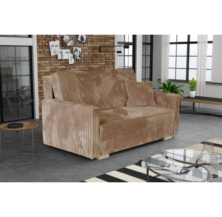 Pohovka Vivian Piano III hnedá