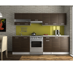 Kuchynská linka Luigi III 260/200 wenge