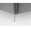 Posteľ MODULO N2 - Nohy postele (sada), Strieborné
