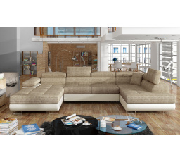 Sedacia súprava v tvare U RODRIGO, Berlin 03 / soft 33 Pravá