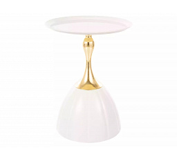 Konferenčný stôl PIANO, Biela/Zlatá