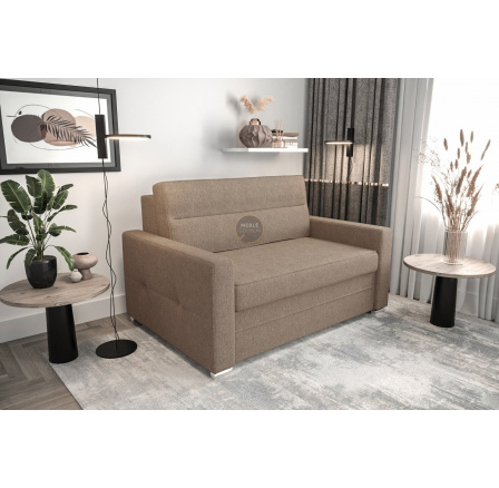 Sofa ARTE I 140 cm - čierna eko koža