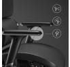 Ergonomické kancelárske herné kreslo Commander čierno-sivé