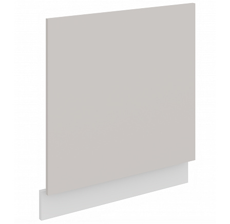 Dvířka na myčku s panelem COMBO - ZM 570x596, Bílá/Kašmír