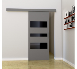 Posuvné dvere STANDART C80, sivé