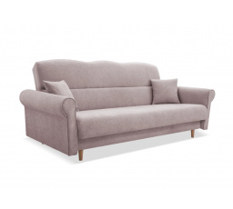 Pohovka rozkladacia LOFT 3 Ružová, Arva 10