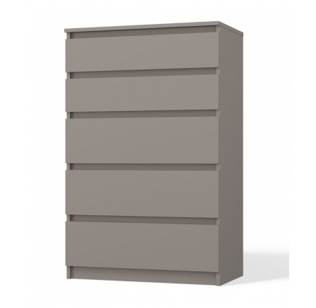 Komoda Malvína M5, sivá