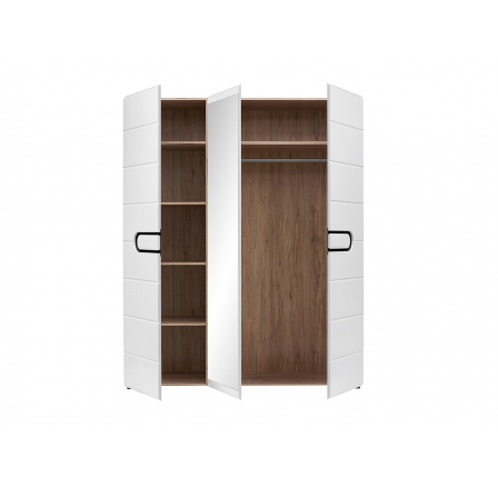 Šatníková skriňa BYRON SZF2D1L/21/17