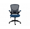 Kancelárske kreslo Q-333, Sivá/Modrá