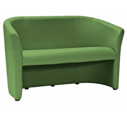 Pohovka TM-2, Zelená ekokoža EK-11/Wenge