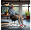Ergonomické kancelárske herné kreslo Commander Čierno-modré