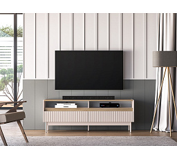 TV komoda DUNEA 07, kašmír / dub Cremona