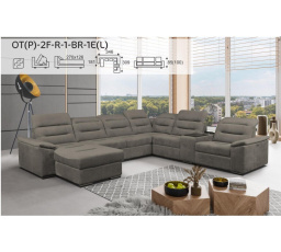 Sedacia súprava EXCLUSIVE OT+2F+R+1+BR+1E , Solar Vogue