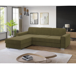 Rohová sedacia súprava Lubor L khaki