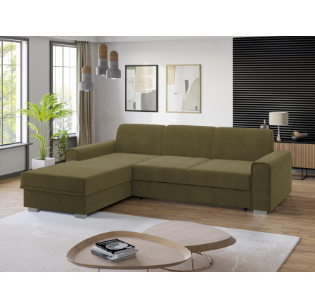 Rohová sedacia súprava Lubor L khaki