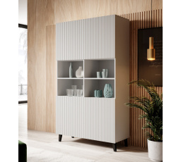 Regál PAFOS 100, Biela Mat