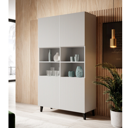 Regál PAFOS 100, Biela Mat