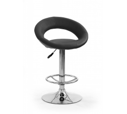 Barová stolička H15, čierna