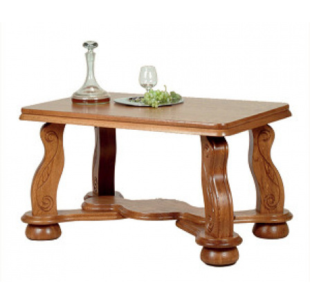 CEZAR I - konferenčný stolík z masívneho dreva D17-kolekcia "B" (K250-Z)