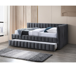 ZAMATOVÁ POSTEĽ ALFIE 120X200 SIVÁ BLUVEL 14