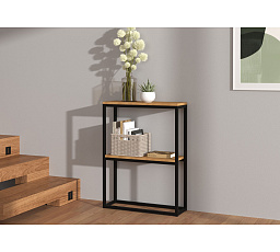 Konzola MASON Čierna+Artisan