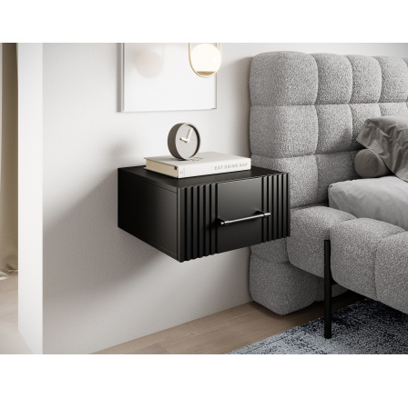 Nočný stolík Raftt 40, Čierny