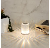 Krištáľová stojanová lampa LED