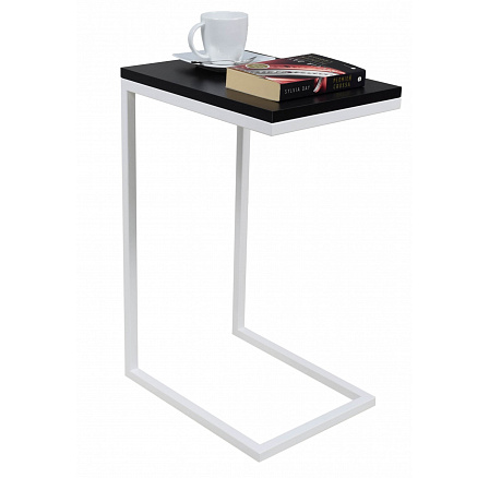 Odkladací stolík Loft – v rôznych farbách - Čierny MiniPearl, Biely Mat Odkladací stolík Loft – v rôznych farbách - Čierny MiniPearl, Biely Mat