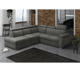 Rohová sedacia súprava Bodie II ľavá sivá