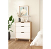 Komoda Iker 703, jackson hickory/biela