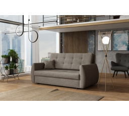 Pohovka Vivian Art III hnedosivá