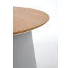 Konferenčný stôl AZZURA, sivý/prírodný