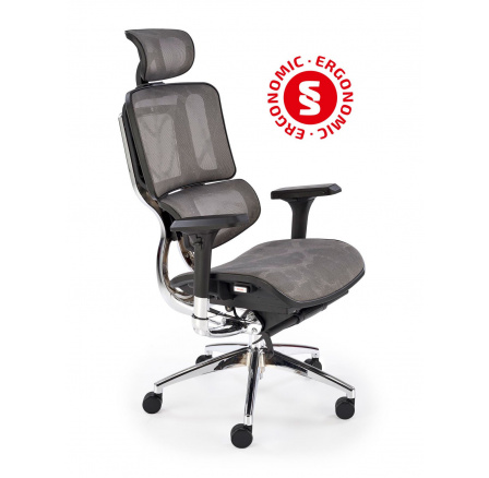 Kancelárske kreslo ETHAN, jaseň / čierna