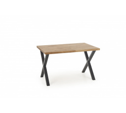 Jedálenský stôl APEX 140 z masívneho dreva, dub/prírodný dub