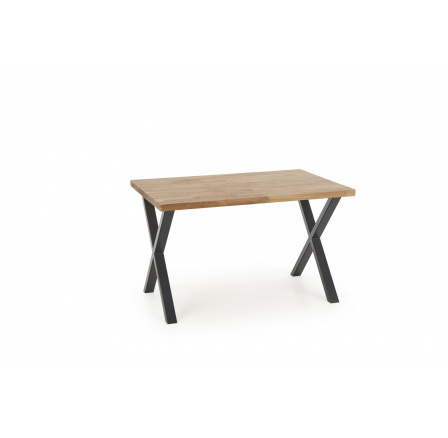 Jedálenský stôl APEX 140 z masívneho dreva, dub/prírodný dub
