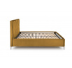 Posteľ MODULO W4 160 - Čelo postele, Horčicový Monolith 48