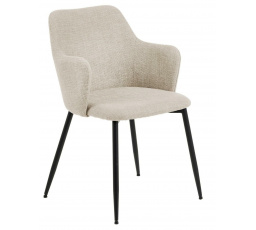 Kreslo Ilsa s podrúčkami béžové