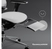Ergonomické kancelárske herné kreslo V Master čierno-biele