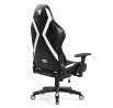 Herná kancelárska stolička X Horn 2.0 King Size, čiernobiele