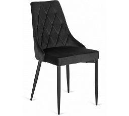 Stolička CORK Čierna Zamatová