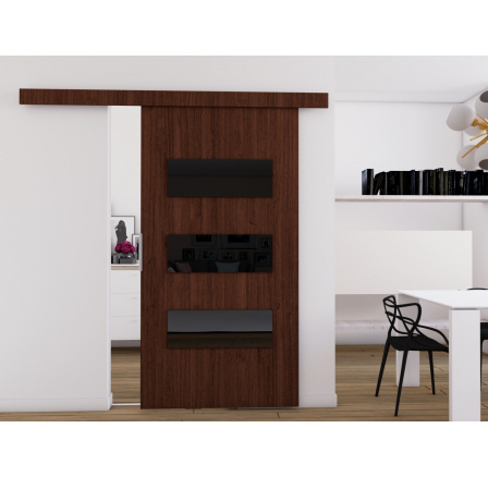 Posuvné dvere STANDART E100, Wenge Posuvné dvere STANDART E100, Wenge