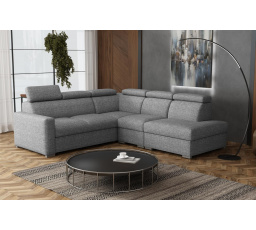 Sedacia súprava Petrit VIII ľavá Aragon sivá