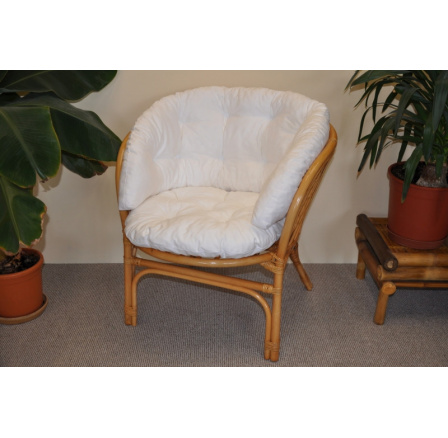 Vankúš pre kreslo Bahama white MAXI