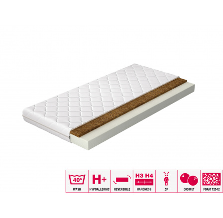 Matrac Penová Luna 180x200 Hypoalergénny poťah Microfibre Matrac Penová Luna 180x200 Hypoalergénny poťah Microfibre