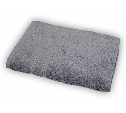 Froté osuška VIOLKA 70x140cm 450g tmavo sivá