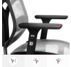 Ergonomické kreslo V-Basic, čierno-sivá