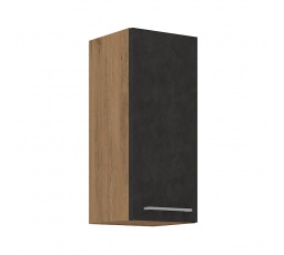 Kuchynská horná skrinka VEGA 30 G 72 1F, Matera mat/Dub lancelot