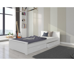 Posteľ ALDEX 180x80 Biela
