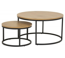 Sada stolíkov Spiro dub