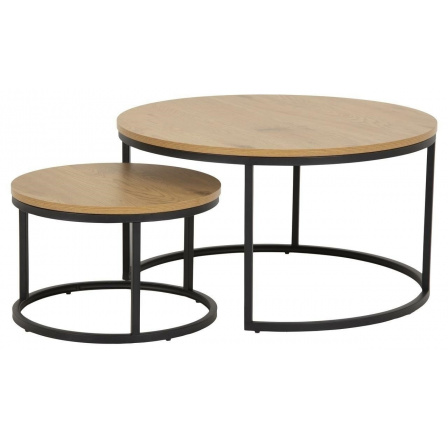 Sada stolíkov Spiro dub